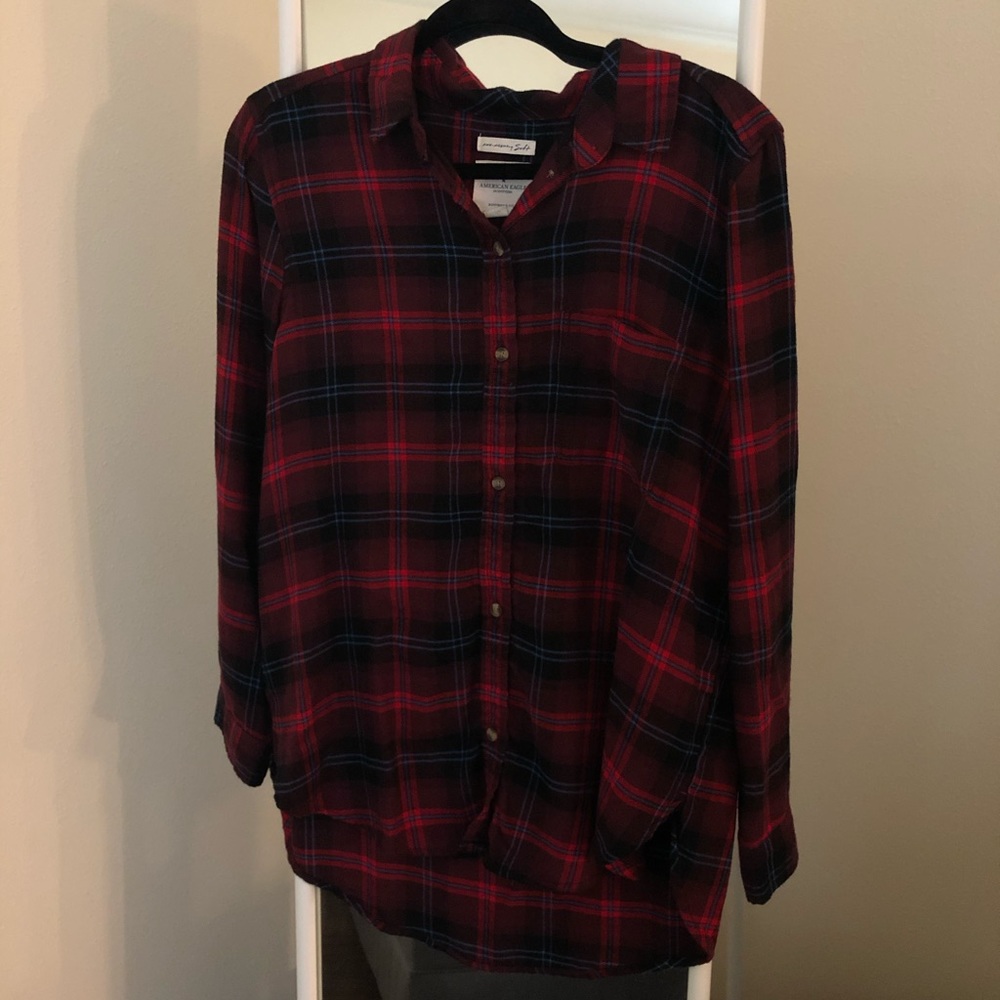 American Eagle Ahmazingly Soft Boyfriend Fit Shirt